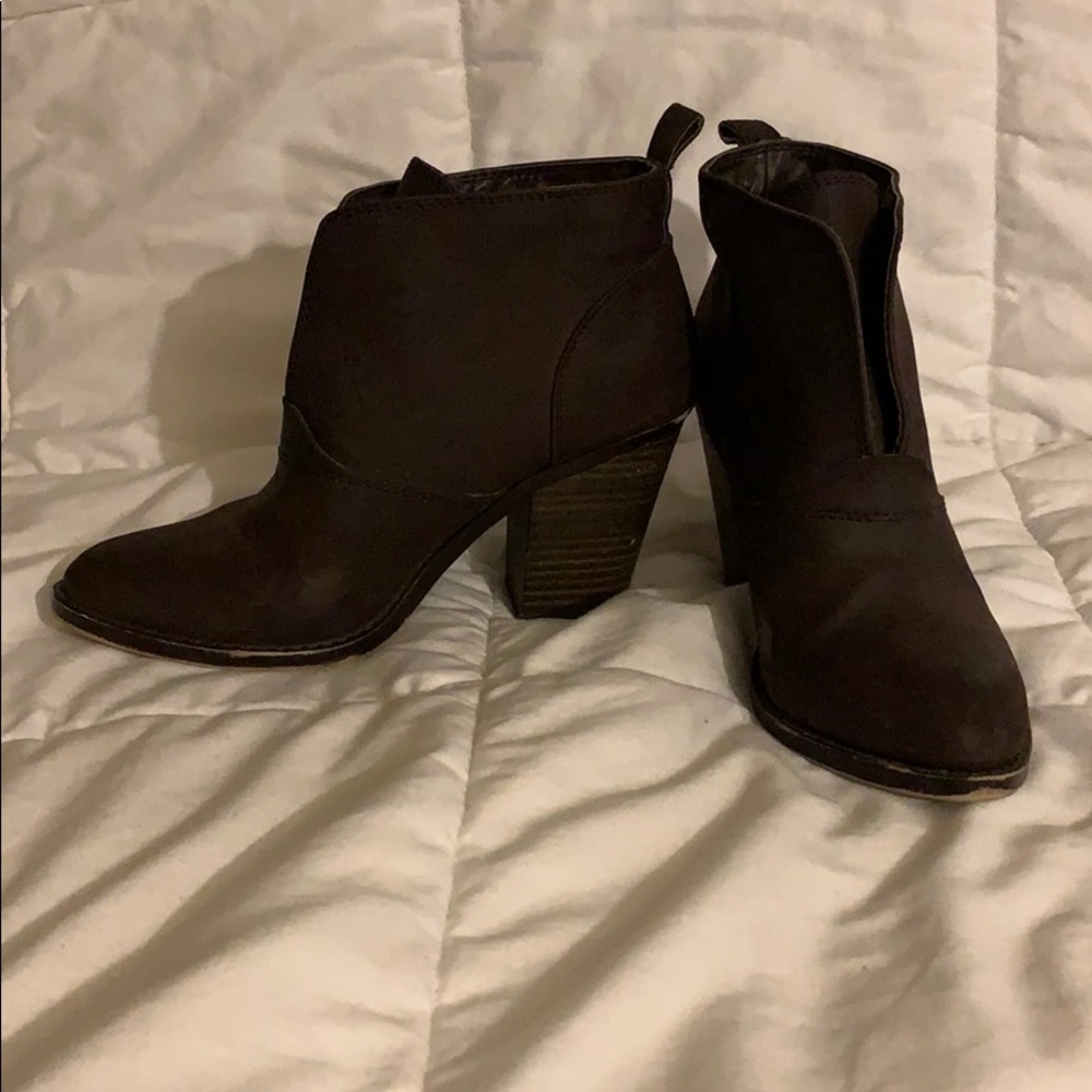 Rustic Brown Booties